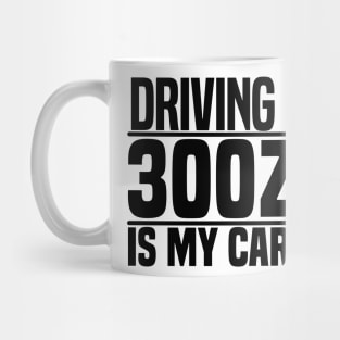 Driving my 300ZX is my cardio Mug